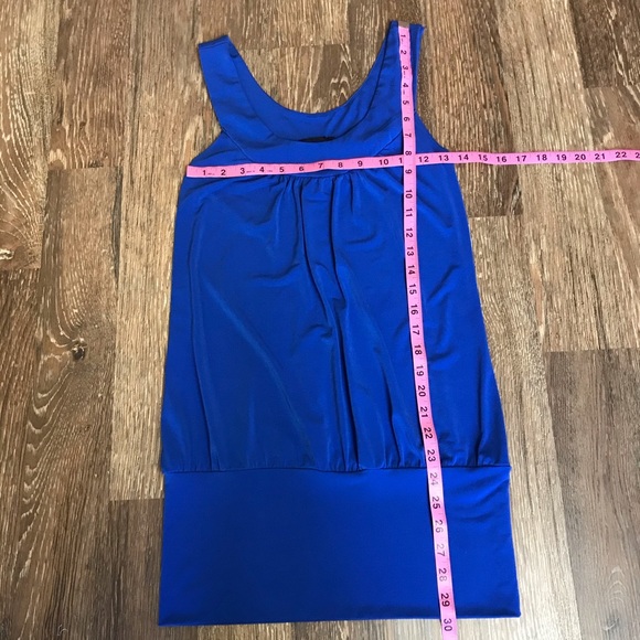 Fleurish bright cobalt blue dress - Picture 2 of 4